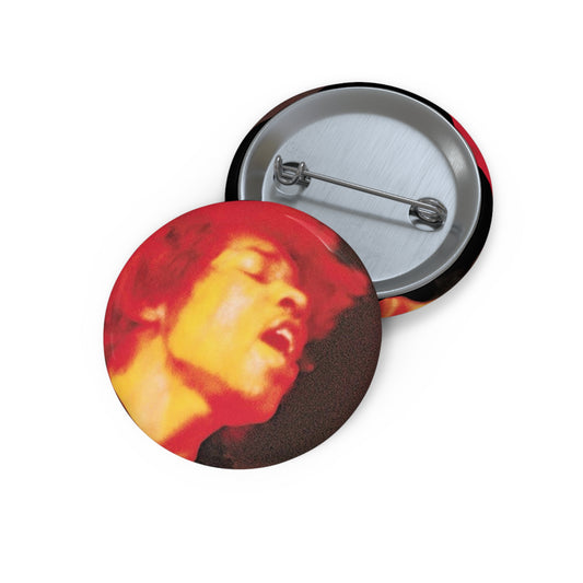 Jimi Hendrix Electric Ladyland Button